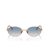 Occhiali da sole Tiffany TF3104D 621716 rose gold - anteprima prodotto 1/4