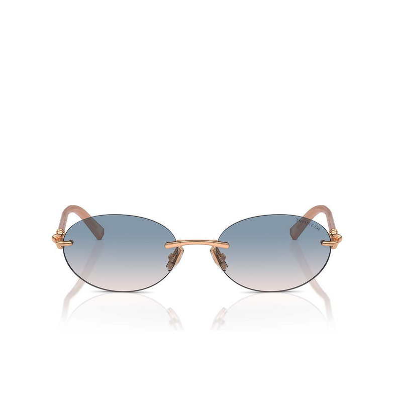 Gafas de sol Tiffany TF3104D 621716 rose gold - 1/4