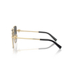 Lunettes de soleil Tiffany TF3105D 6021S4 pale gold - Vignette du produit 3/4