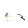 Occhiali da sole Tiffany TF3107KB 622116 pale gold plated - anteprima prodotto 3/4