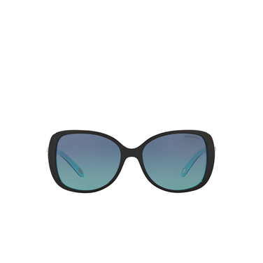 Tiffany TF4121B Sunglasses 80559S black on tiffany blue - front view