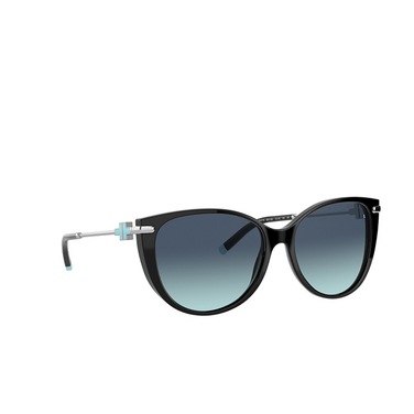 Tiffany TF4178 Sunglasses 80019S black - three-quarters view