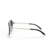 Occhiali da sole Tiffany TF4181D 81343B havana on tiffany blue - anteprima prodotto 3/4