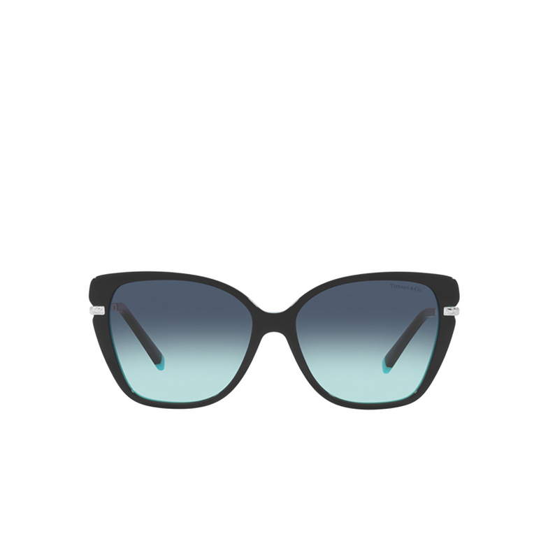 Lunettes de soleil Tiffany TF4190 80559S black on tiffany blue - 1/4