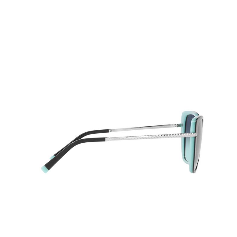 Gafas de sol Tiffany TF4190 80559S black on tiffany blue - 3/4