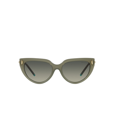 Gafas de sol Tiffany TF4195 835811 opal green - Vista delantera