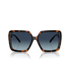 Tiffany TF4206U Sunglasses 80154U havana - product thumbnail 1/4