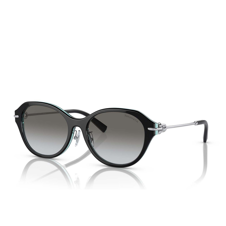 Tiffany TF4210D Sunglasses 82853C black on crystal tiffany blue - 2/4