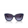 Lunettes de soleil Tiffany TF4215 83964Q dark blue - Vignette du produit 1/4