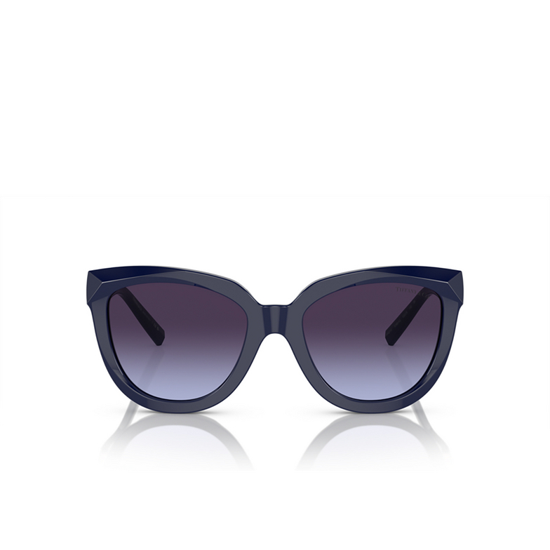 Lunettes de soleil Tiffany TF4215 83964Q dark blue - 1/4