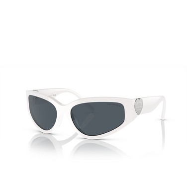 Gafas de sol Tiffany TF4217 839287 bright white - Vista tres cuartos