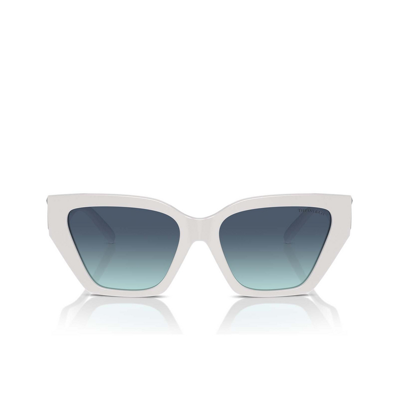 Lunettes de soleil Tiffany TF4218 83929S bright white - 1/4