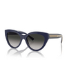 Lunettes de soleil Tiffany TF4220 83963C solid dark blue - Vignette du produit 2/4