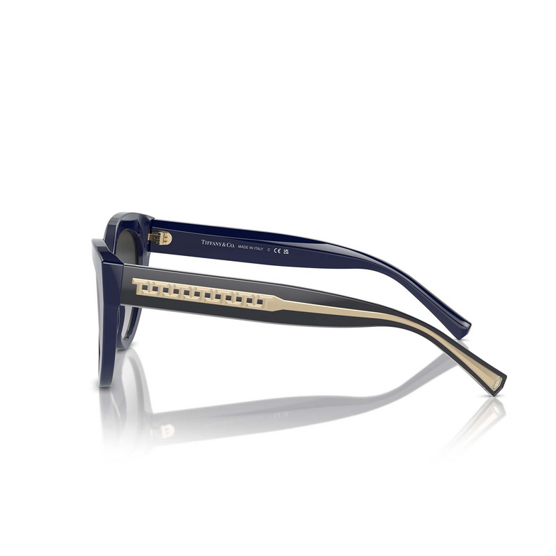 Lunettes de soleil Tiffany TF4220 83963C solid dark blue - 3/4