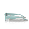 Tiffany TF4221 Sunglasses 8388S4 tiffany blue - product thumbnail 3/4