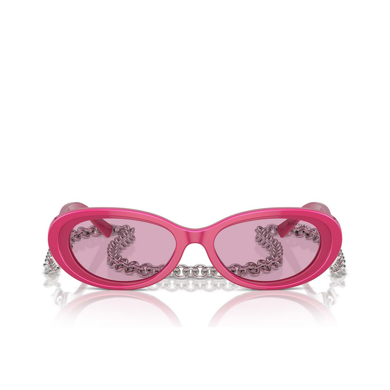 Lunettes de soleil Tiffany TF4221 841176 fuchsia metallic - 1/4