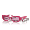 Occhiali da sole Tiffany TF4221 841176 fuchsia metallic - anteprima prodotto 2/4