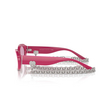 Occhiali da sole Tiffany TF4221 841176 fuchsia metallic - anteprima prodotto 3/4