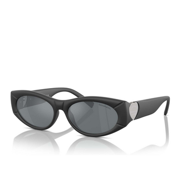 Tiffany TF4222U Sunglasses 84136G black rubberized - three-quarters view