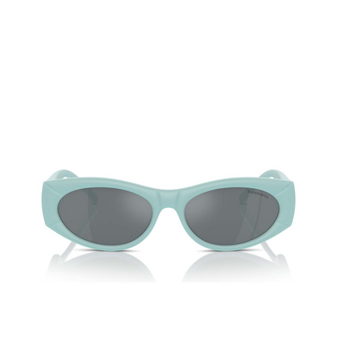 Gafas de sol Tiffany TF4222U 84146G tiffany blue rubberized - Vista delantera