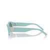 Tiffany TF4222U Sunglasses 84146G tiffany blue rubberized - product thumbnail 3/4