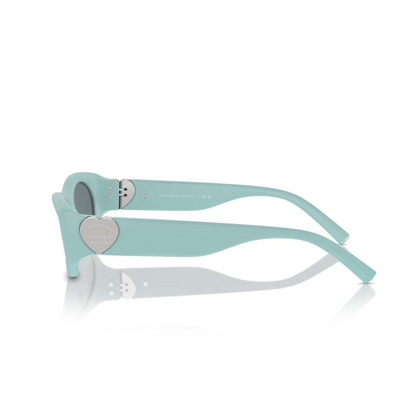 Tiffany TF4222U Sunglasses 84146G tiffany blue rubberized - 3/4