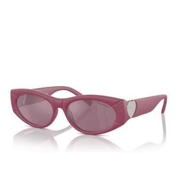 Tiffany TF4222U Sonnenbrillen 8416AK fuchsia rubberized - Dreiviertelansicht