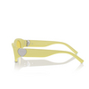 Occhiali da sole Tiffany TF4222U 84176D yellow rubberized - anteprima prodotto 3/4