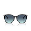 Tiffany TF4224D Sunglasses 80559S black on tiffany blue - product thumbnail 1/4