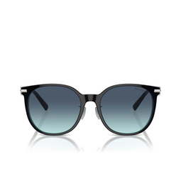 Tiffany TF4224D Sunglasses 80559S black on tiffany blue