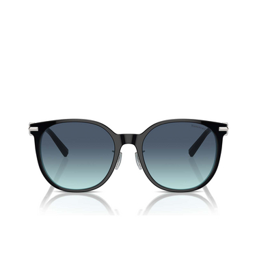 Tiffany TF4224D Sunglasses 80559S black on tiffany blue - front view