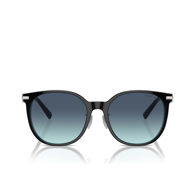 Tiffany TF4224D Sunglasses 80559S black on tiffany blue - 1/4