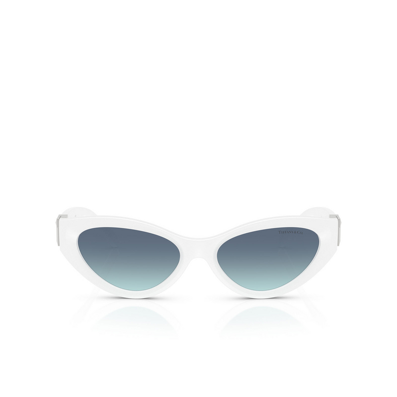 Lunettes de soleil Tiffany TF4225U 83929S bright white - 1/4