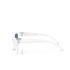 Lunettes de soleil Tiffany TF4225U 83929S bright white - Vignette du produit 3/4