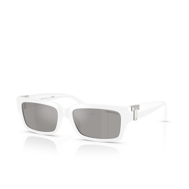 Occhiali da sole Tiffany TF4226U 83926G bright white - tre quarti