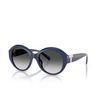 Lunettes de soleil Tiffany TF4227BU 83963C solid dark blue - Vignette du produit 2/4