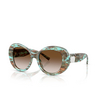 Occhiali da sole Tiffany TF4228 84223B havana tiffany blue - anteprima prodotto 2/4