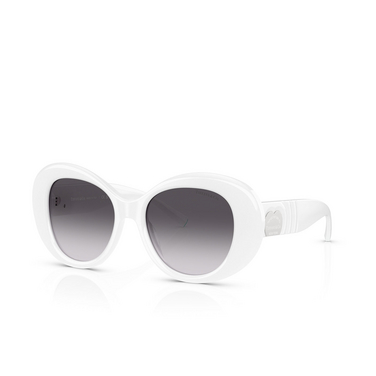 Gafas de sol Tiffany TF4228 84263C opal white - Vista tres cuartos