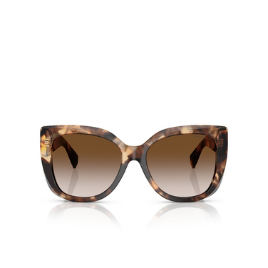 Tiffany TF4229 Sunglasses 84213B spotted brown havana - front view