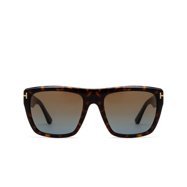 Tom Ford ALBERTO Sonnenbrillen 52F dark havana - Vorderansicht