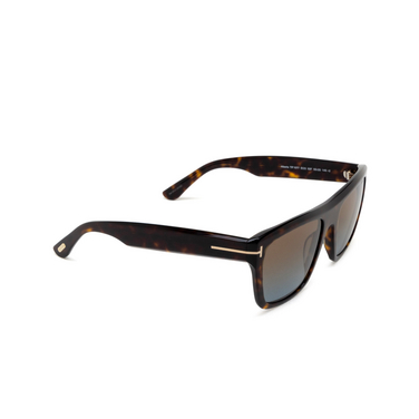 Tom Ford ALBERTO Sonnenbrillen 52F dark havana - Dreiviertelansicht