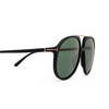 Occhiali da sole Tom Ford ARCHIE 02N matte black - anteprima prodotto 3/4