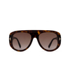 Tom Ford CECIL Sonnenbrillen 52T dark havana - Produkt-Miniaturansicht 1/4