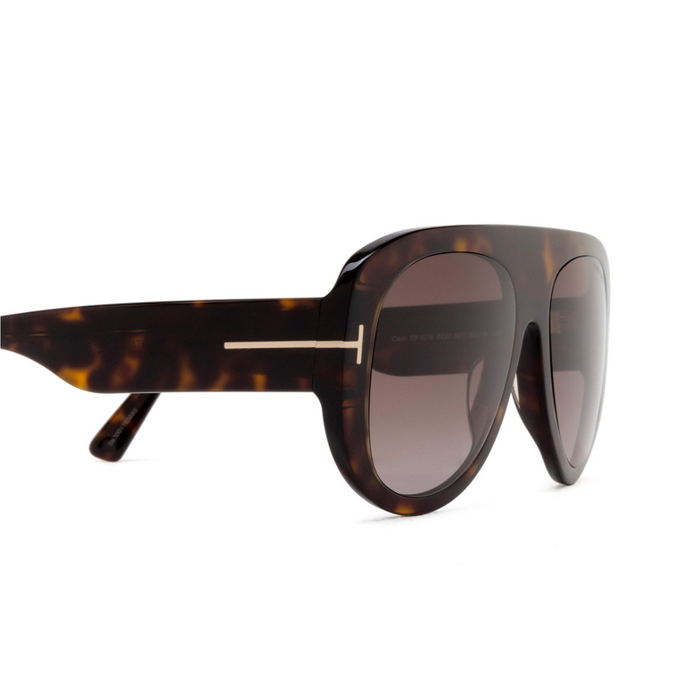 Tom Ford CECIL Sunglasses 52T dark havana - 3/4