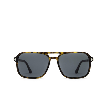 Gafas de sol Tom Ford CROSBY 52V dark havana - Vista delantera