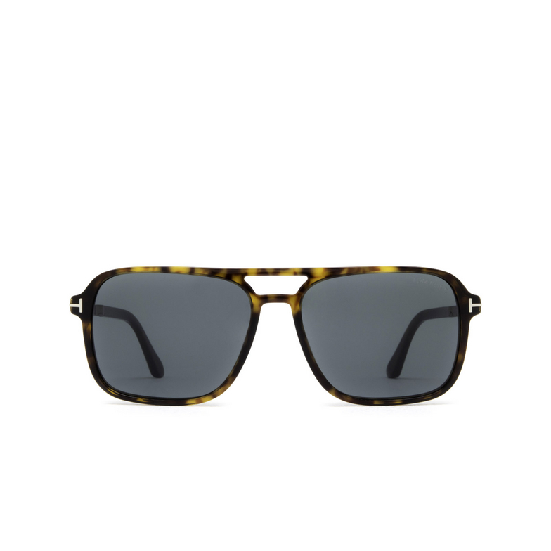 Tom Ford CROSBY Sunglasses 52V dark havana - 1/4