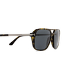 Occhiali da sole Tom Ford CROSBY 52V dark havana - anteprima prodotto 3/4