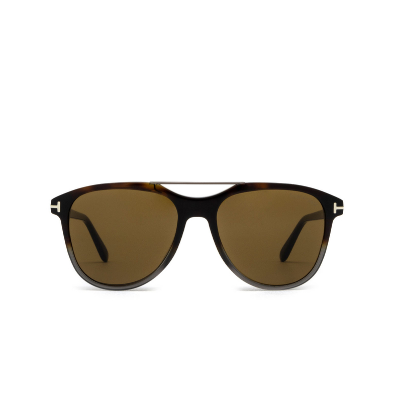 Gafas de sol Tom Ford DAMIAN-02 55J coloured havana - 1/4