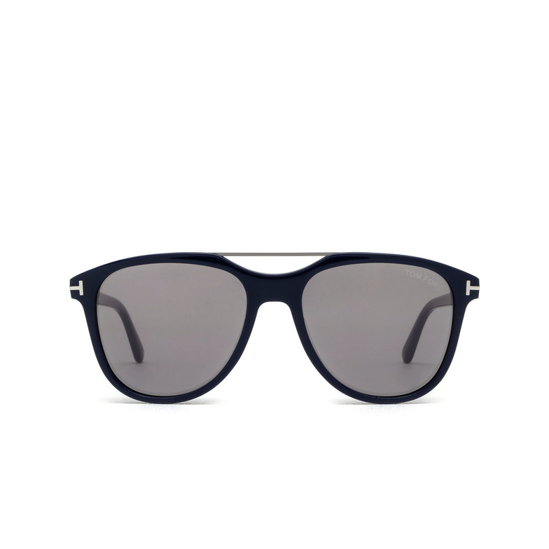 Occhiali da sole Tom Ford DAMIAN-02 90C shiny blue - 1/4