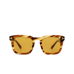 Tom Ford DAX Sunglasses 53E blonde havana